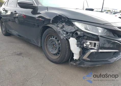 2020 Honda Civic Lx из США, поврежденный, VIN 19XFC2F65LE210937